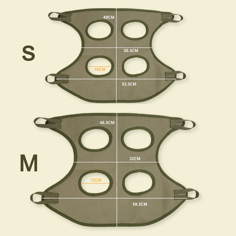 Pet Trimming Restraint Hanging Bag