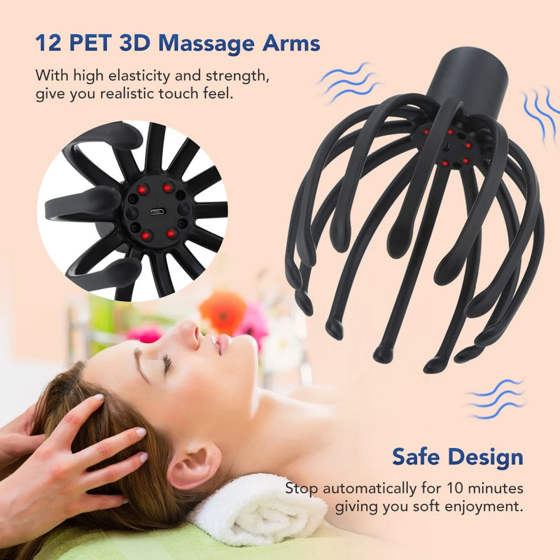 Head Scratcher Stress Relief Massager