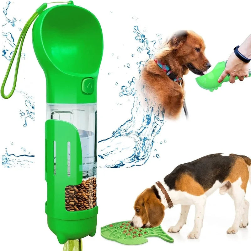 Dog Outdoor Travel Food Water Dispenser